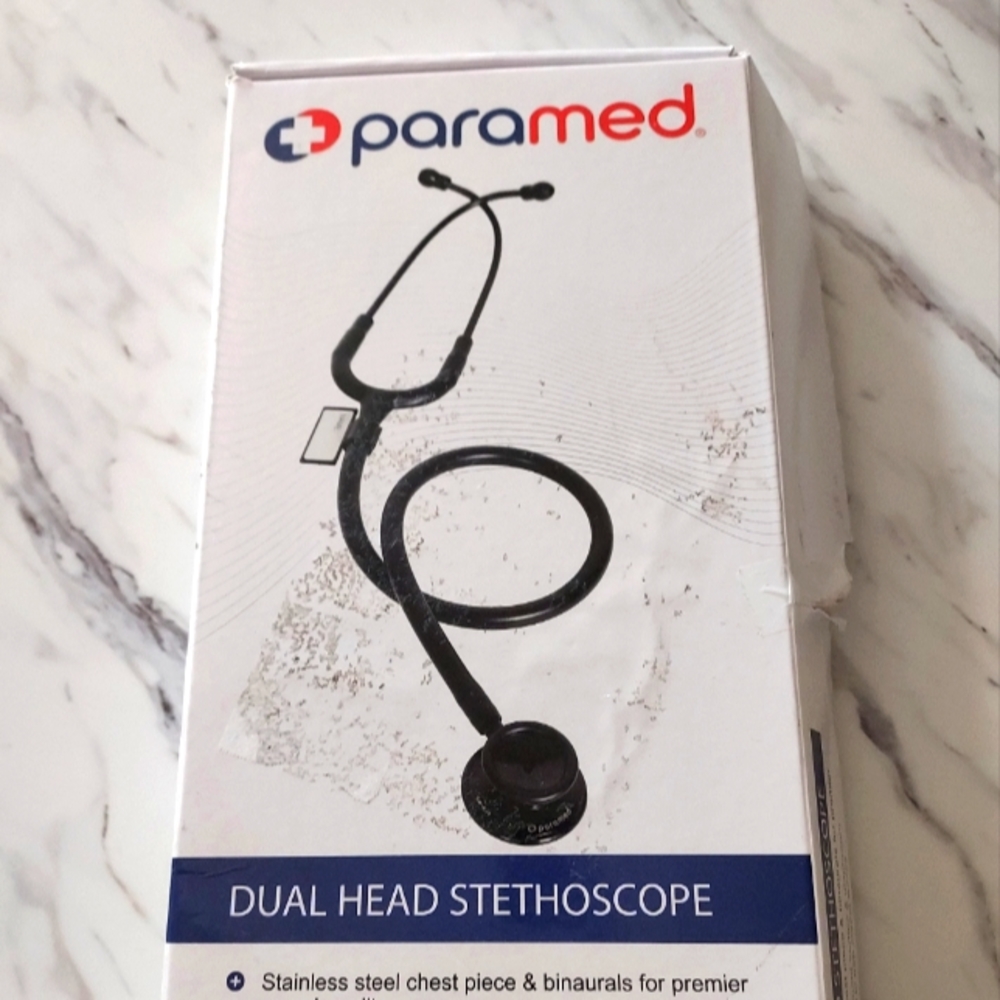 Paramed dual head stethoscope, New never used!